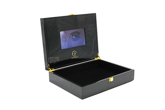 LCD-Bildschirm-Geschenk-Videospieluhr für Schmuckhochzeitswirtschaftswerbungsmarketing-Einladung