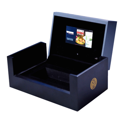 Gedächtnis des Darstellungs-LCD-Bildschirm-Videogeschenkbox-Schwarz-7inch 256MB für Andenken