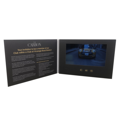 Gedächtnis 256MB LCD-prägen Videobroschüren-Karte ODM Drucken für Geschäft