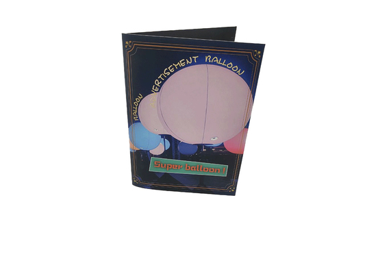 Aufnahmefähiger solider Gruß kardiert Drucken 21×14.8cm Größen-CMYK